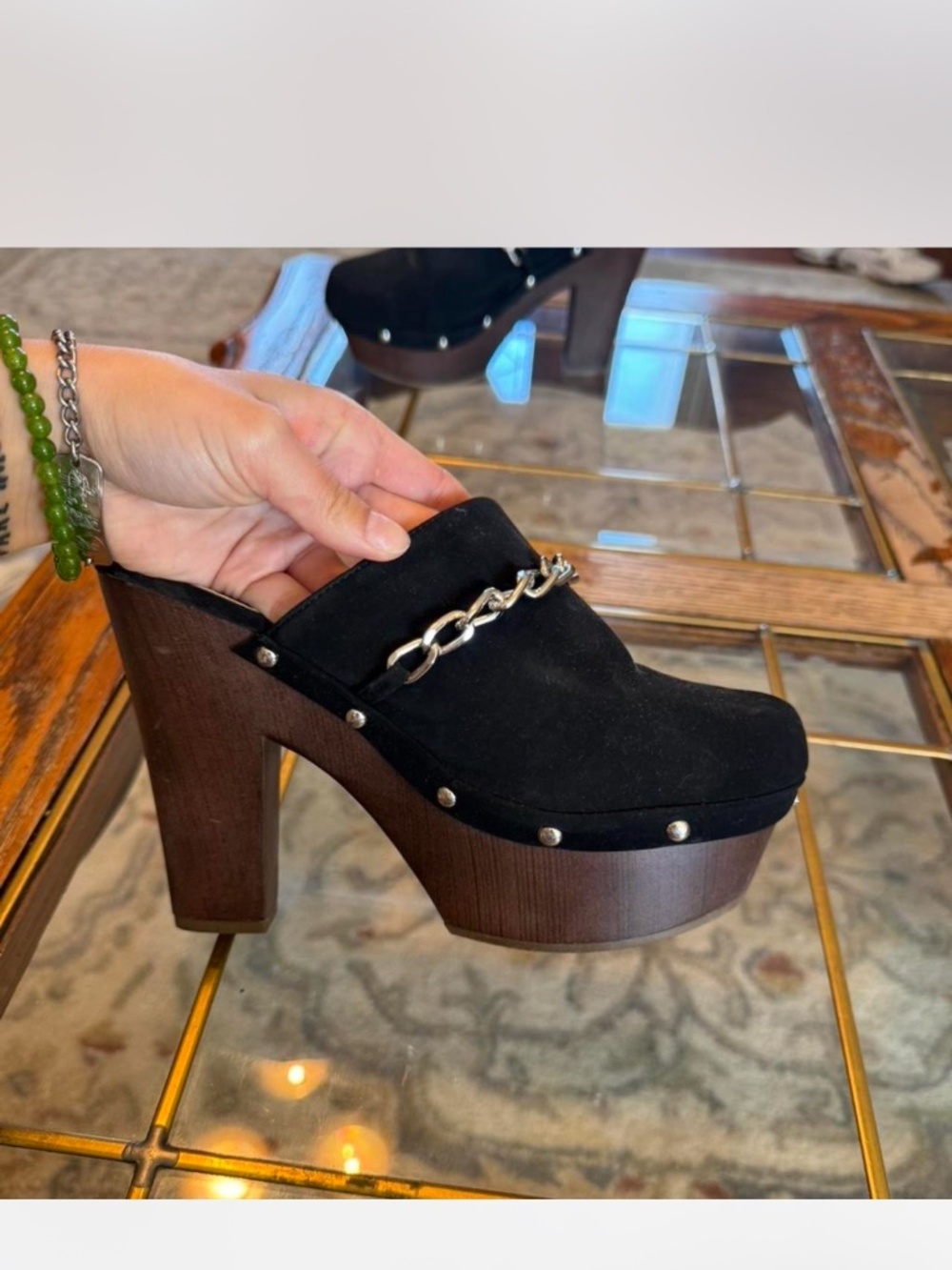 wedge clogs - Picture 2 of 3